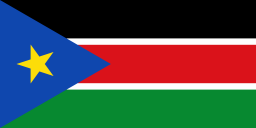 Flag Of South Sudan 256X128