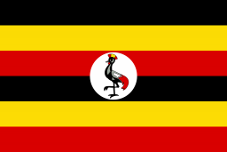Flag Of Uganda 256X171