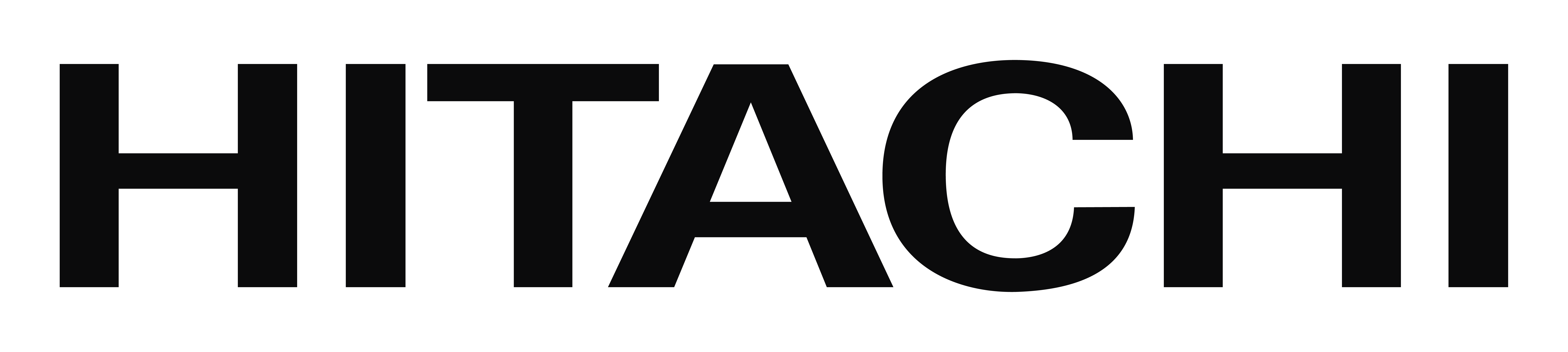Hitachi Global Masthead Logo Black PANTONE